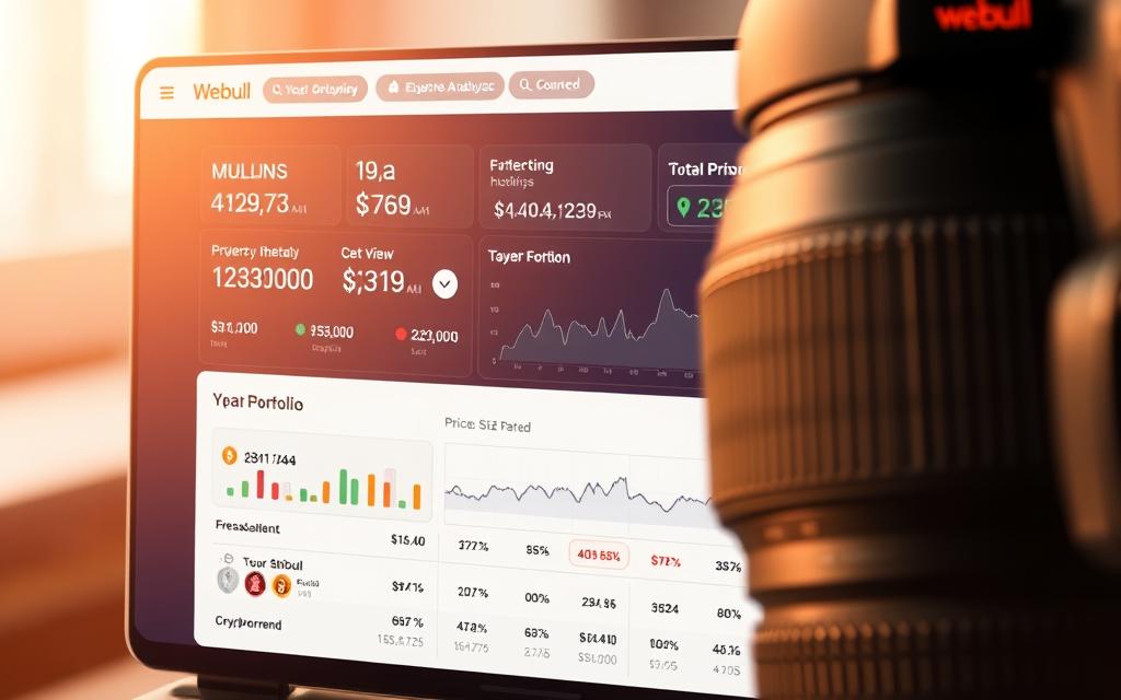 Webull crypto portfolio section