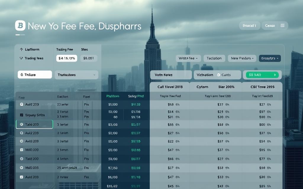 crypto exchange fee comparison new york