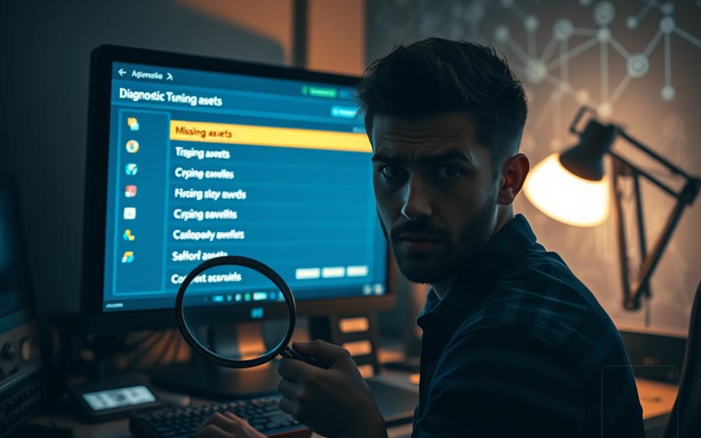 missing crypto assets troubleshooting